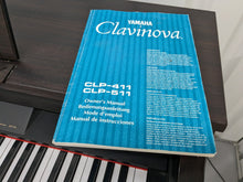 Load image into Gallery viewer, Yamaha Clavinova CLP-511 Digital Piano and stool in rosewood stock # 23413