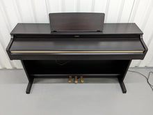 Load image into Gallery viewer, Yamaha Arius YDP-162 Digital Piano dark rosewood clavinova keyboard stock #23417