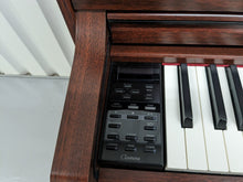 Load image into Gallery viewer, Yamaha Clavinova CLP-535 digital piano and stool in mahogany finish stock number 23418