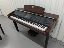 Load image into Gallery viewer, YAMAHA CLAVINOVA CVP-309PM DIGITAL PIANO + STOOL IN GLOSSY MAHOGANY stock 23395