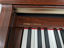 Load image into Gallery viewer, Yamaha Clavinova CLP-150 Digital Piano and stool in mahogany colour stock #23411