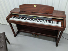 Load image into Gallery viewer, Yamaha Clavinova CLP-150 Digital Piano and stool in mahogany colour stock #23411