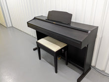 Load image into Gallery viewer, Roland RP401R digital piano and stool in dar rosewood finish stock number 23423