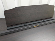 Load image into Gallery viewer, Roland RP401R digital piano and stool in dar rosewood finish stock number 23423