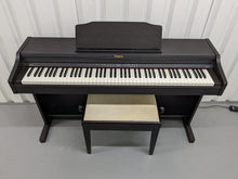 Load image into Gallery viewer, Roland RP401R digital piano and stool in dar rosewood finish stock number 23423
