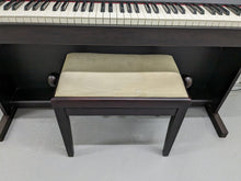 Load image into Gallery viewer, Roland RP401R digital piano and stool in dar rosewood finish stock number 23423