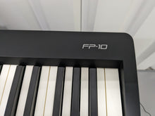Load image into Gallery viewer, Roland FP-10 Digital Piano with Official Stand, Stool, and Manual Stock nr 23426