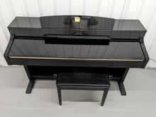 Load image into Gallery viewer, Yamaha Clavinova CLP-330PE glossy black polished ebony Piano stock #23420