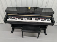 Load image into Gallery viewer, Yamaha Clavinova CLP-330PE glossy black polished ebony Piano stock #23420