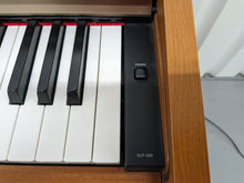 Load image into Gallery viewer, Yamaha Clavinova CLP-320 Digital Piano and stool in cherry wood, stock no 25495