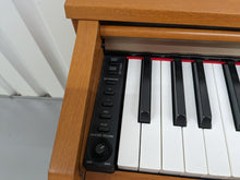 Load image into Gallery viewer, Yamaha Clavinova CLP-320 Digital Piano and stool in cherry wood, stock no 25495