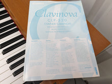 Load image into Gallery viewer, Yamaha Clavinova CLP-320 Digital Piano and stool in cherry wood, stock no 23429