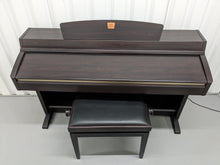 Load image into Gallery viewer, Yamaha Clavinova CLP-230 Digital Piano and stool in dark rosewood stock nr 23425