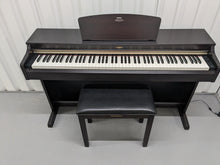 Load image into Gallery viewer, Yamaha Arius YDP-162 Digital Piano dark rosewood clavinova keyboard stock #23431