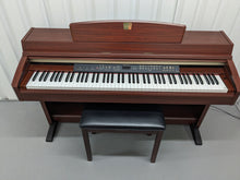 Load image into Gallery viewer, Yamaha Clavinova CLP-240 Digital Piano and stool mahogany finish stock nr 23433