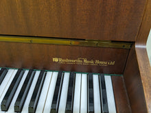 Load image into Gallery viewer, Kemble small upright acoustic piano in mahogany finish stock #23442