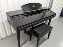 Load image into Gallery viewer, Yamaha Clavinova CVP-98 Digital Piano arranger polished glossy black stock # 23440