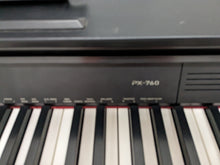 Load image into Gallery viewer, Casio Privia PX-760 Slim Digital Piano slim in satin black stock number 23432