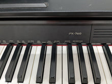 Load image into Gallery viewer, Casio Privia PX-760 Slim Digital Piano slim in satin black stock number 23432