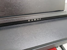Load image into Gallery viewer, Kawai KDP120 digital piano and stool in satin black finish stock number 23439