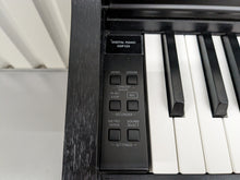 Load image into Gallery viewer, Kawai KDP120 digital piano and stool in satin black finish stock number 23439