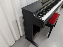 Load image into Gallery viewer, Kawai KDP120 digital piano and stool in satin black finish stock number 23439