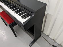 Load image into Gallery viewer, Kawai KDP120 digital piano and stool in satin black finish stock number 23439