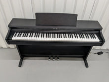 Load image into Gallery viewer, Kawai KDP120 digital piano and stool in satin black finish stock number 23439