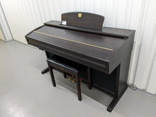 Load image into Gallery viewer, Yamaha Clavinova CVP-305 Digital Piano / arranger and stool in dark rosewood stock nr 23441
