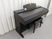 Load image into Gallery viewer, Yamaha Clavinova CVP-305 Digital Piano / arranger and stool in dark rosewood stock nr 23441
