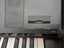Load image into Gallery viewer, Yamaha Clavinova CVP-305 Digital Piano / arranger and stool in dark rosewood stock nr 23441