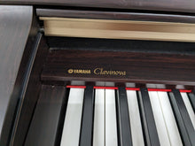 Load image into Gallery viewer, Yamaha Clavinova CLP-150 Digital Piano and stool in dark rosewood stock #23443