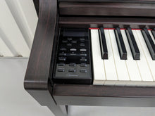 Load image into Gallery viewer, Yamaha Clavinova CLP-535 digital piano and stool in dark rosewood stock #23448