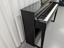 Load image into Gallery viewer, Yamaha Clavinova CLP-535 digital piano and stool in dark rosewood stock #23448