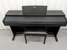 Load image into Gallery viewer, Yamaha Arius YDP-143 Digital Piano + stool in satin black finish stock #23447