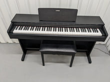 Load image into Gallery viewer, Yamaha Arius YDP-143 Digital Piano + stool in satin black finish stock #23447