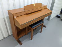 Load image into Gallery viewer, Yamaha Clavinova CLP-330 Digital Piano and stool cherry wood finish stock #23451