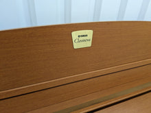 Load image into Gallery viewer, Yamaha Clavinova CLP-330 Digital Piano and stool cherry wood finish stock #23451
