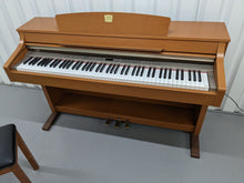 Load image into Gallery viewer, Yamaha Clavinova CLP-330 Digital Piano and stool cherry wood finish stock #23451