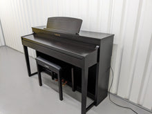 Load image into Gallery viewer, Yamaha Clavinova CLP-470 rosewood with wooden keys action + stool stock no 23463