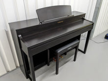Load image into Gallery viewer, Yamaha Clavinova CLP-470 rosewood with wooden keys action + stool stock no 23463