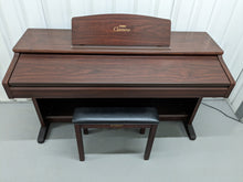 Load image into Gallery viewer, Yamaha Clavinova CVP-103 Digital Piano arranger + stool in mahogany stock #23455