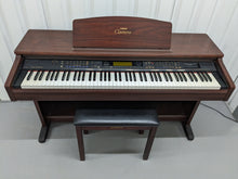 Load image into Gallery viewer, Yamaha Clavinova CVP-103 Digital Piano arranger + stool in mahogany stock #23455