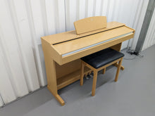 Load image into Gallery viewer, Yamaha Arius YDP-140 digital piano and stool in cherry wood finish stock #23465