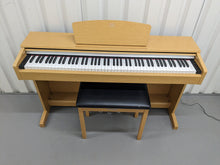 Load image into Gallery viewer, Yamaha Arius YDP-140 digital piano and stool in cherry wood finish stock #23465
