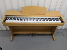 Load image into Gallery viewer, Yamaha Arius YDP-140 digital piano and stool in cherry wood finish stock #23465