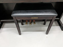 Load image into Gallery viewer, Yamaha Clavinova CLP-150 Digital Piano and stool in dark rosewood stock #23460