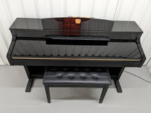 Load image into Gallery viewer, Yamaha Clavinova CLP-330PE glossy black polished ebony Piano stock #23464