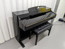 Load image into Gallery viewer, Yamaha Clavinova CLP-330PE glossy black polished ebony Piano stock #23464