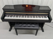 Load image into Gallery viewer, Yamaha Clavinova CLP-330PE glossy black polished ebony Piano stock #23464